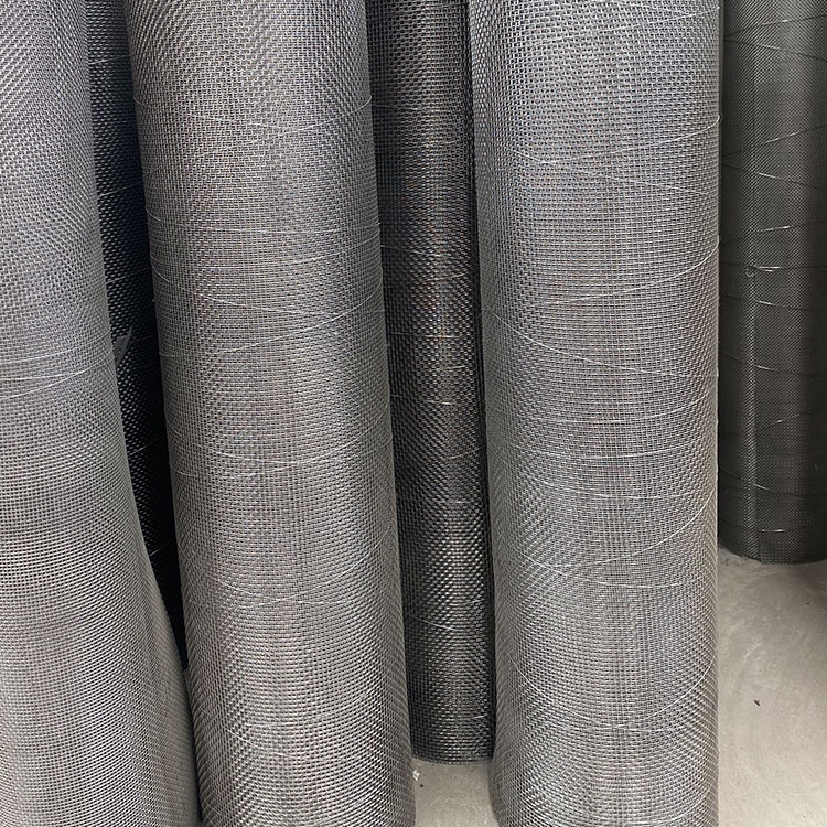 Weave selvage stainless steel wire mesh of 6 mesh
