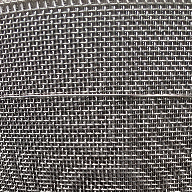 Weave selvage stainless steel wire mesh of 12 mesh