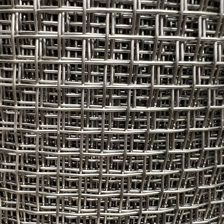 Weave selvage stainless steel wire mesh of 4 mesh