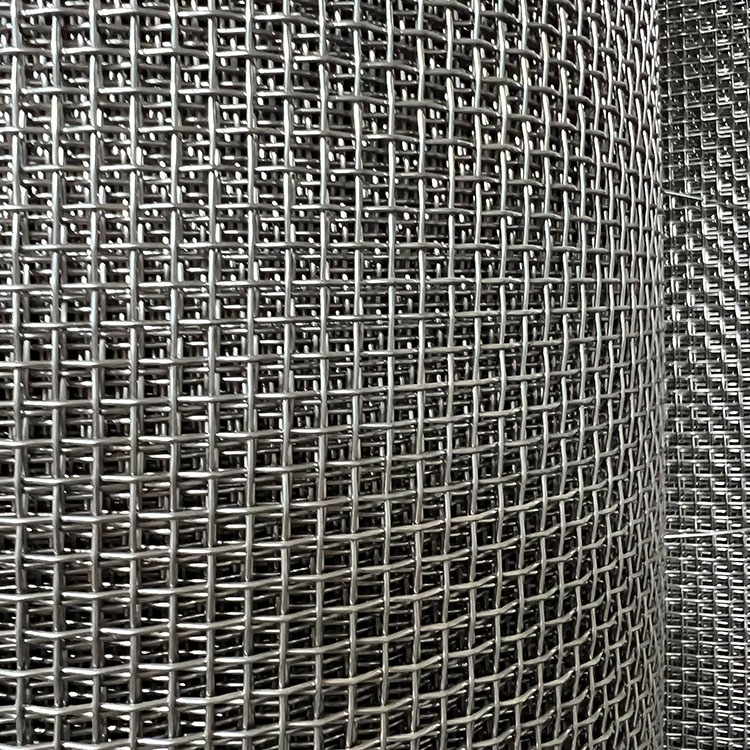 Weave selvage stainless steel wire mesh of 5 mesh