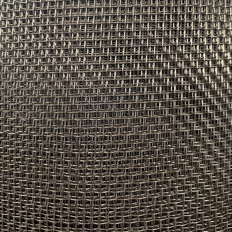 Weave selvage stainless steel wire mesh of 10 mesh
