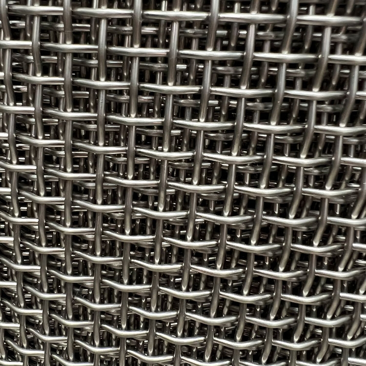 Weave selvage stainless steel wire mesh of 3 mesh